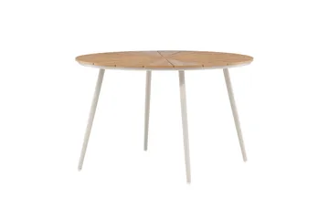 San Vito Matbord Utomhus 120 cm - Beige - Products - Utemöbler & utemiljö - Utebord & trädgårdsbord - Matbord utomhus