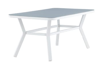Virya Matbord Utomhus 160 cm - Vit/Grå - Products - Utemöbler & utemiljö - Utebord & trädgårdsbord - Matbord utomhus