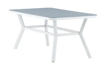 Virya Matbord Utomhus 160 cm - Vit/Grå - Products - Utemöbler & utemiljö - Utebord & trädgårdsbord - Matbord utomhus