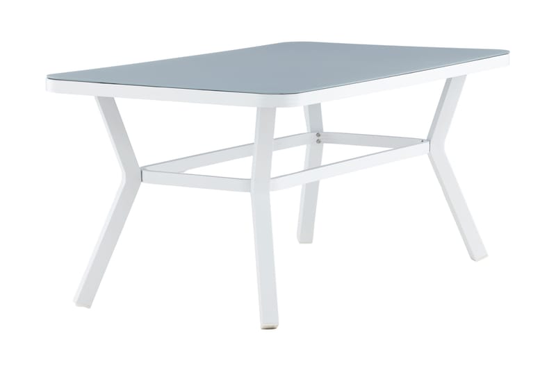 Virya Matbord Utomhus 160 cm - Vit/Grå - Products - Utemöbler & utemiljö - Utebord & trädgårdsbord - Matbord utomhus