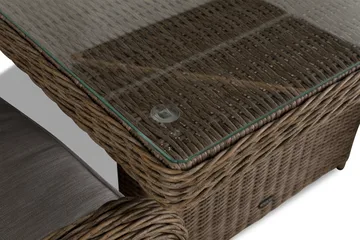 Marcus Matgrupp 200 + 6 Fåtöljer m Dyna - Natur - Products - Utemöbler & utemiljö - Utegrupp - Matgrupp utomhus