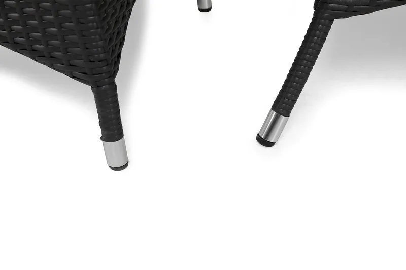 Thor Matgrupp Utomhus 140 + 4 Jenny Ställbar Fåtölj - Svart/Svart - Products - Utemöbler & utemiljö - Utegrupp - Matgrupp utomhus