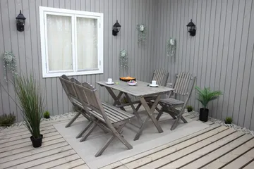 Delpino Utesoffa - Grå - Products - Utemöbler & utemiljö - Utesoffa - Trädgårdssoffa