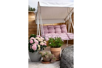 Duo 2- pers. hammock, 84B - Vit/Rosa - Products - Utemöbler & utemiljö - Utesoffa - Hammock