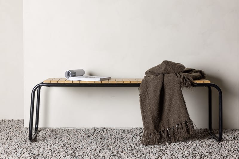 Holmbeck Utebänk - Brun - Products - Utemöbler & utemiljö - Utesoffa - Trädgårdsbänk & utebänk