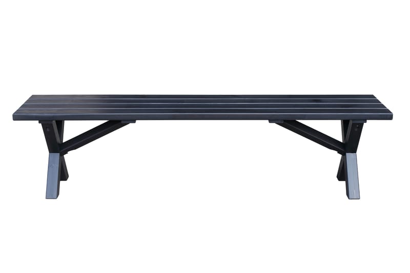 Lietinna Utebänk 180 cm - Svart - Products - Utemöbler & utemiljö - Utesoffa - Trädgårdsbänk & utebänk