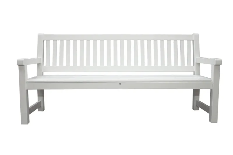 Rimforsa Trädgårdssoffa - Vitlaserad Furu - Products - Utemöbler & utemiljö - Utesoffa - Trädgårdssoffa