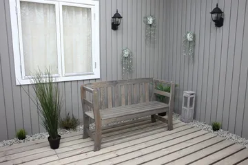 Rosenberg Utesoffa - Grå - Products - Utemöbler & utemiljö - Utesoffa - Trädgårdsbänk & utebänk
