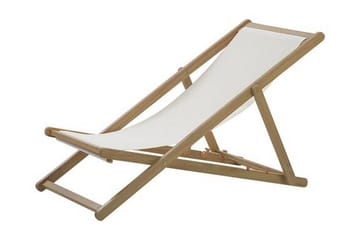 Gjengene Solstol - Beige - Products - Utemöbler & utemiljö - Utestol & trädgårdsstol - Solstol