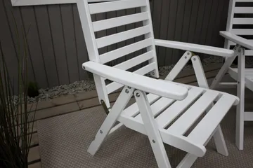 Grevie Positionsstol - Vit - Products - Utemöbler & utemiljö - Utestol & trädgårdsstol - Positionsstol