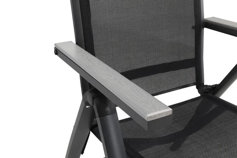 Monaco Light Positionsstol - Svart/grå - Products - Utemöbler & utemiljö - Utestol & trädgårdsstol - Positionsstol