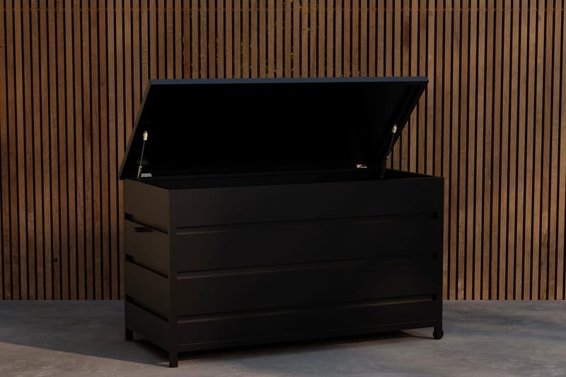 Dynbox Nisis Utomhus - Svart - Products - Utemöbler & utemiljö - Utomhusförvaring - Dynförvaring - Dynbox & dynlåda