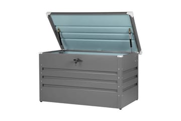 Dynlåda 132 x 62 cm grå CEBROSA - Grå - Products - Utemöbler & utemiljö - Utomhusförvaring - Dynförvaring - Dynbox & dynlåda