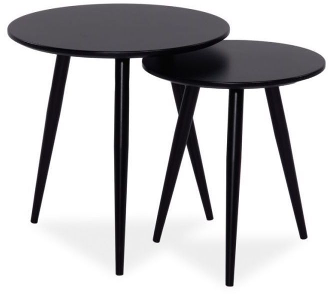 Pinottava Milo-p�yt� - Musta