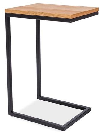 Lamppupöytä Maeve - Tammi/musta Lamppupöytä Maeve - Tammi/musta