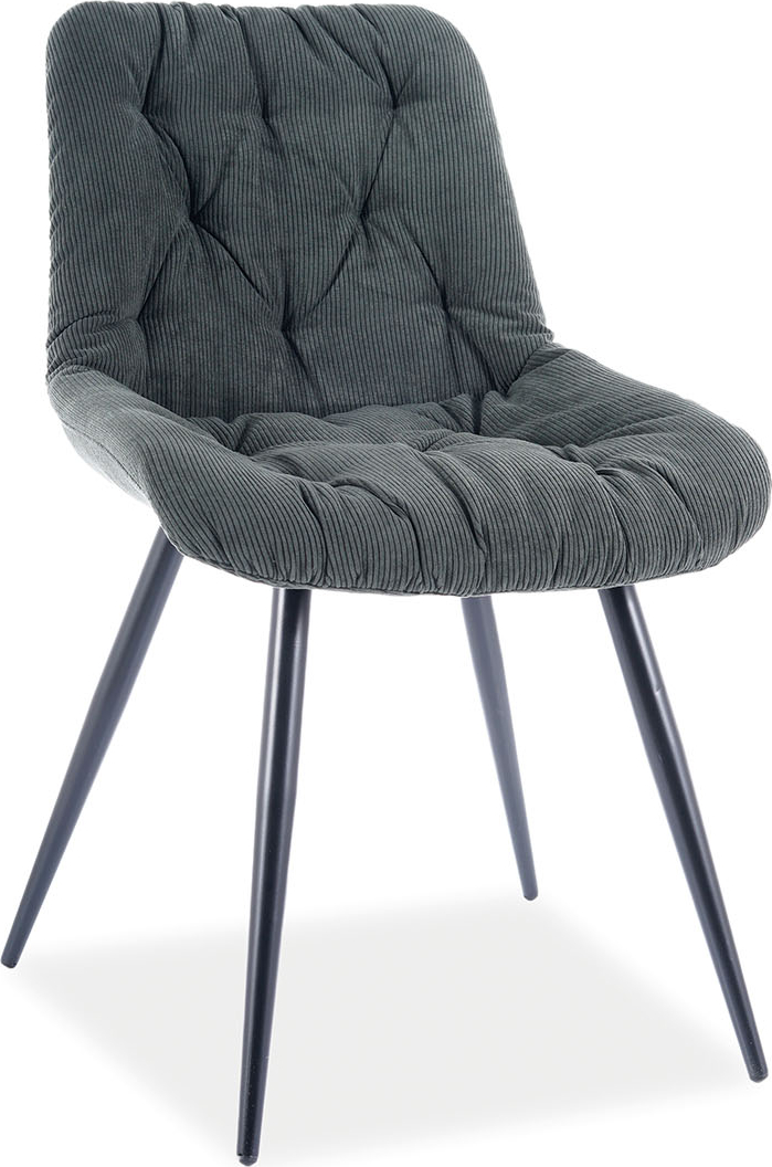 Vimle ruokatuoli - Vihre� vakosametti