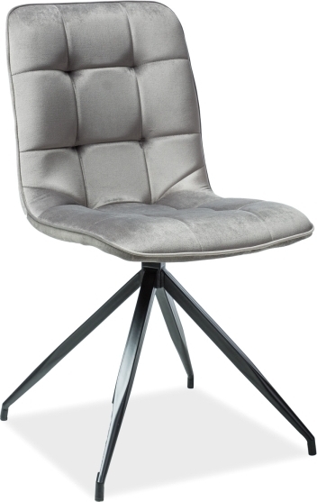 Texo ruokap�yd�n tuoli - Harmaa sametti