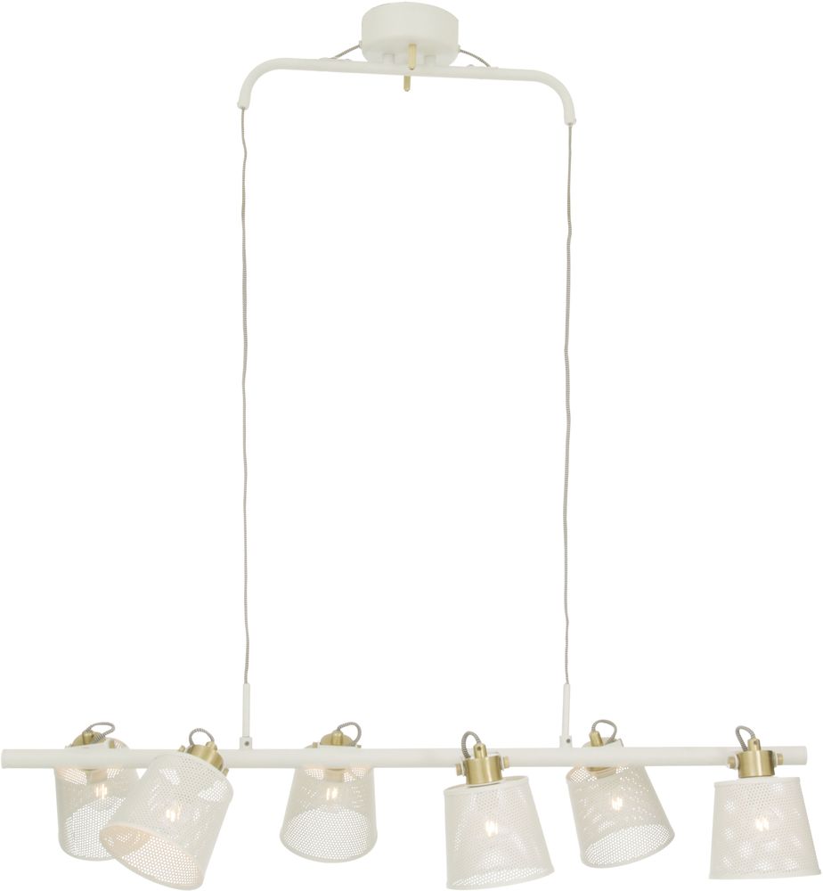 Frapino kattovalaisin - Valkoinen/matta messinki