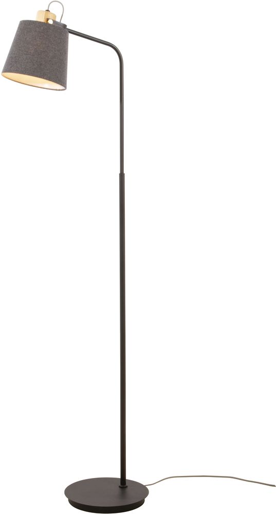 Geilo-lattiavalaisin - Musta/puu