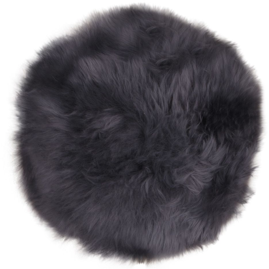 Lampaannahka - Harmaa - Ø35 Lampaannahka - Harmaa - Ø35