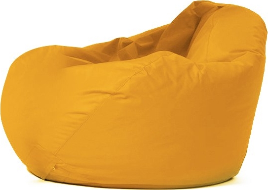 Premium papupussi - keltainen Premium papupussi - keltainen