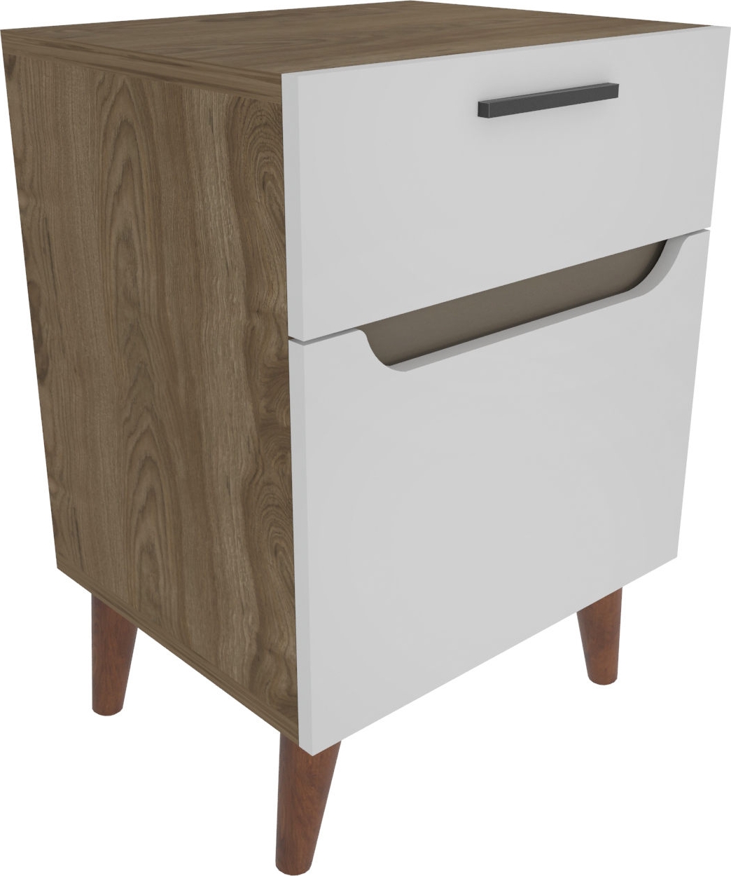 Losso y�p�yt� - Valkoinen/tammi