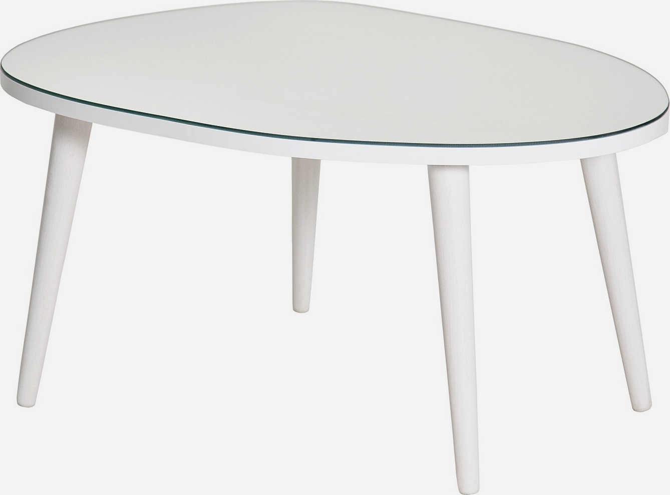 Gusto sohvapöytä 75 x 55 cm - Valkoinen Gusto sohvapöytä 75 x 55 cm - Valkoinen