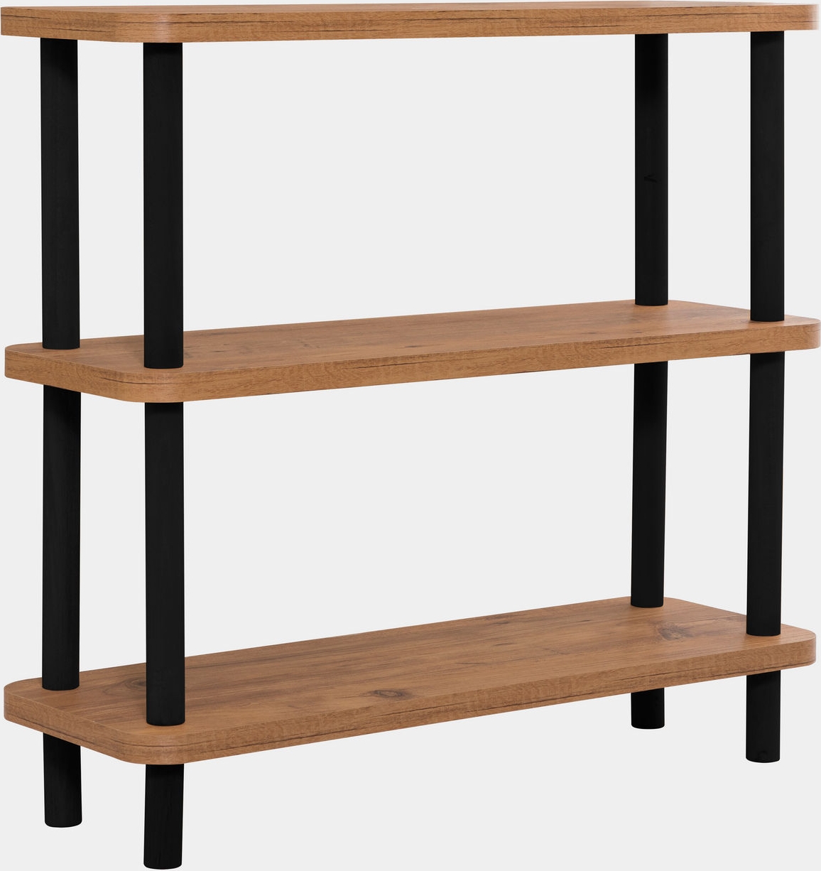 Step kirjahylly - musta/m�nty