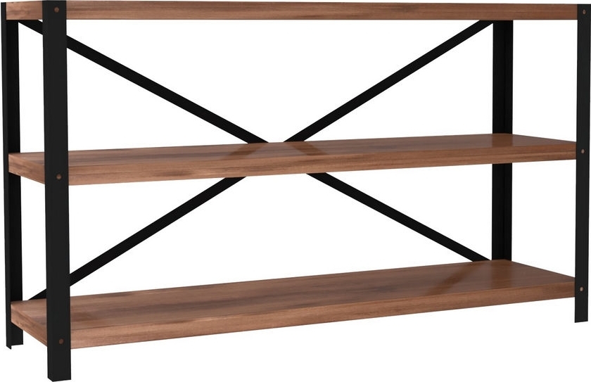 Derby kirjahylly - Walnut