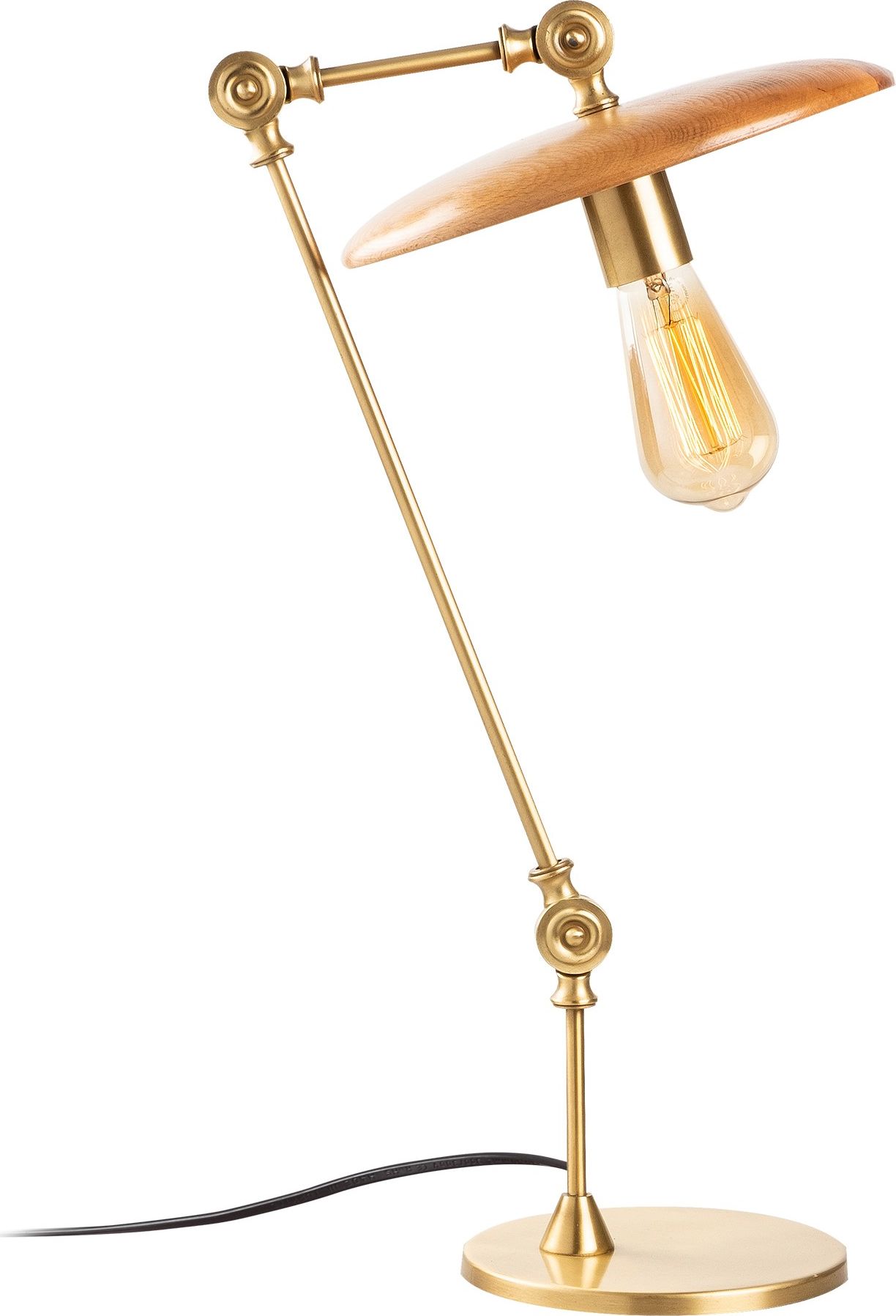 Revitty p�yt�valaisin - kulta