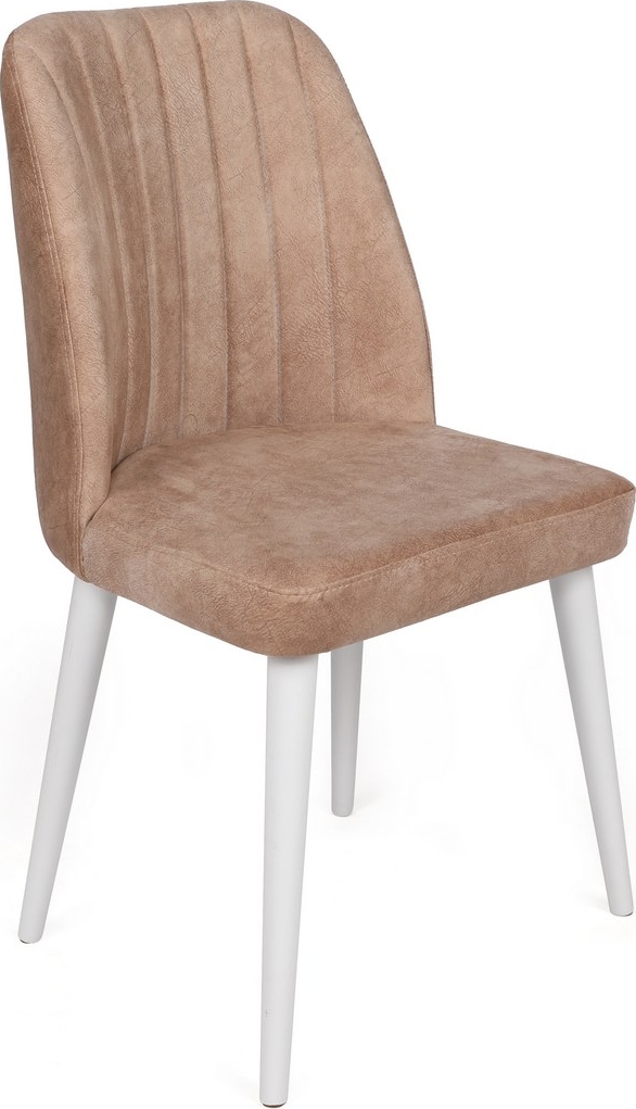 Alfred ruokap�yd�n tuolisarja - Minkki/valkoinen