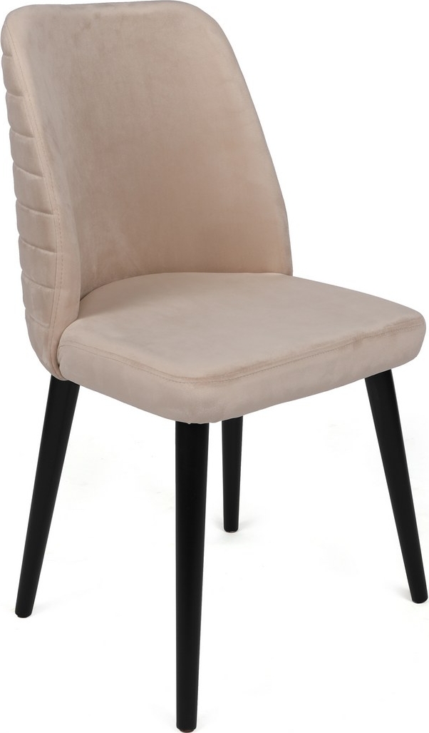 Jaffa ruokap�yd�n tuolisarja - Kermanv�rinen/musta