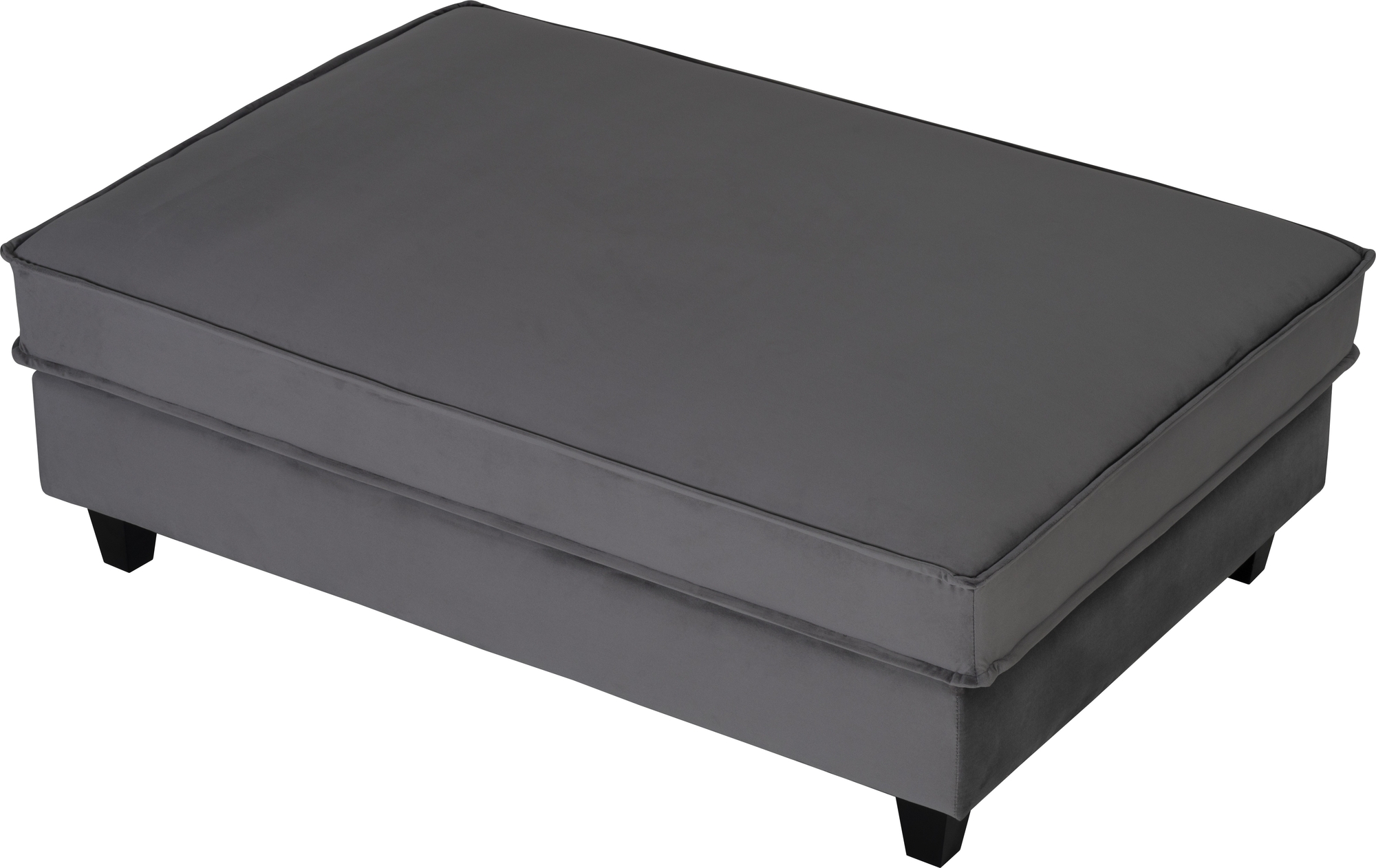 Brandy lounge -rahi XL - Tummanharmaa (Sametti) + Huonekalujen puhdistus