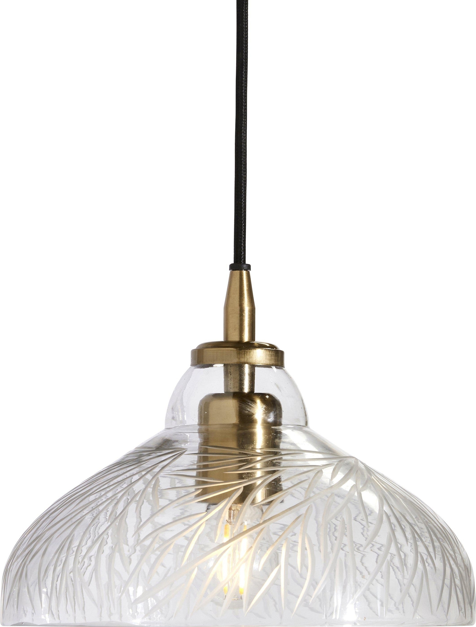 Vaahtera kattovalaisin - Kirkas lasi - 23 cm Vaahtera kattovalaisin - Kirkas lasi - 23 cm