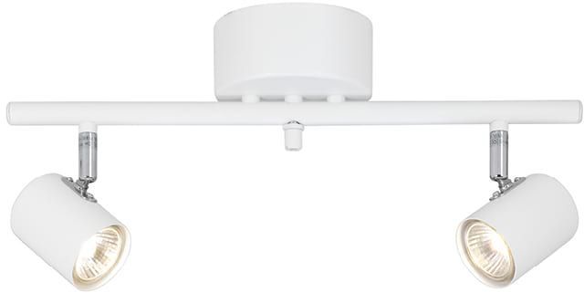 Alpha kohdevalaisin - Valkoinen / kromi Alpha kohdevalaisin - Valkoinen / kromi