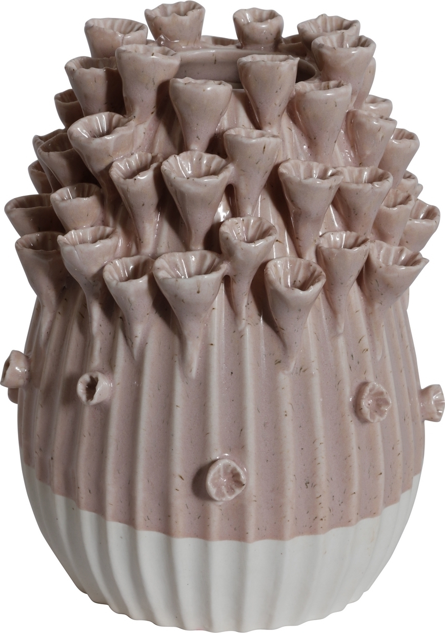 Caleta maljakko 22 cm - Pinkki