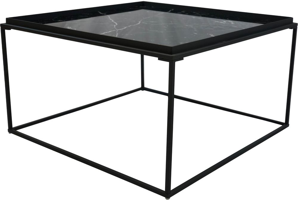 Hilliard-sohvap�yt� - Musta + Huonekalujen jalat