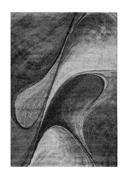 Arvel- konekudottu matto - Harmaa