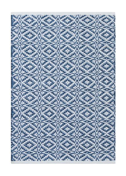 Puuvillamatto Davina - Sininen