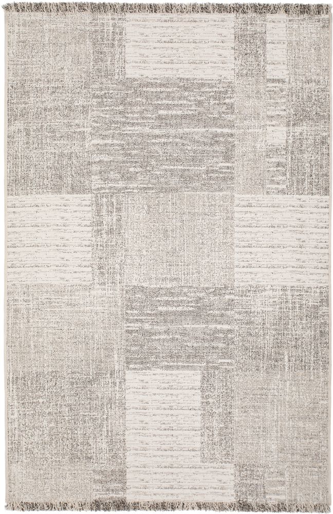 Litteä kudottu matto Garnet - Creme/Grey Litteä kudottu matto Garnet - Creme/Grey