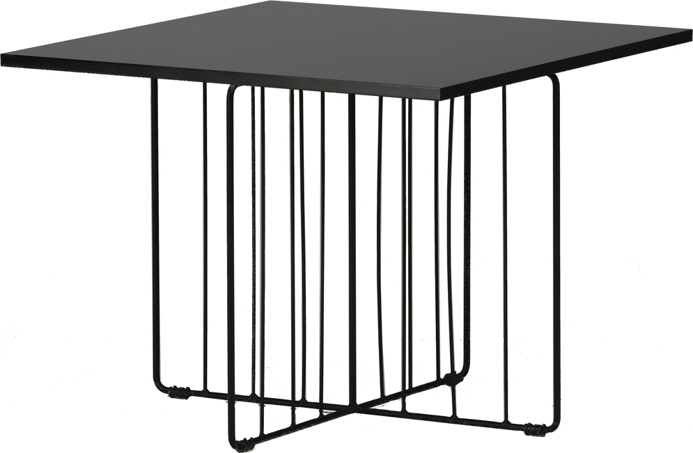 Dayton sohvapöytä 60 x 60 cm - Musta Dayton sohvapöytä 60 x 60 cm - Musta