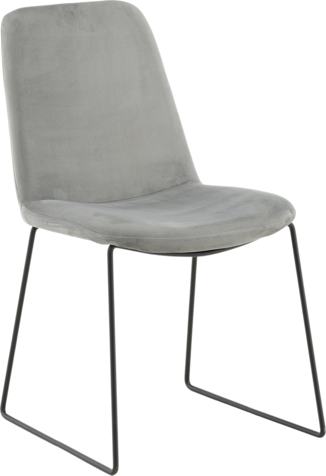 Minnie ruokatuoli - Harmaa sametti