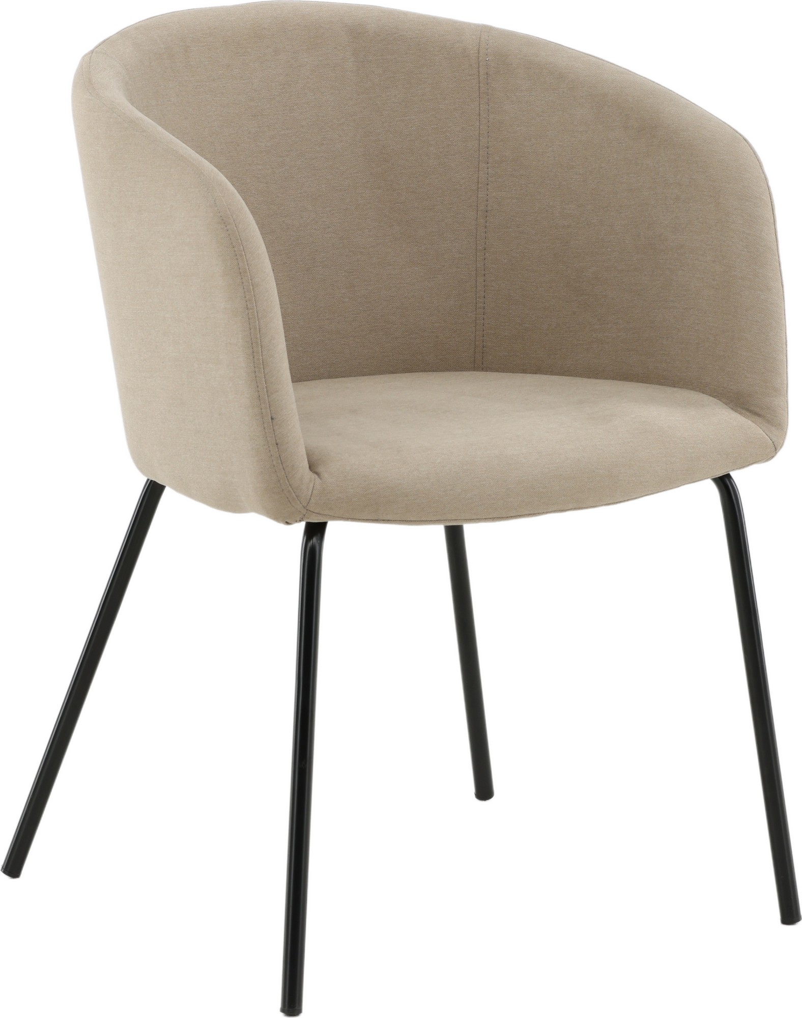 Tiber-tuoli - beige kangas