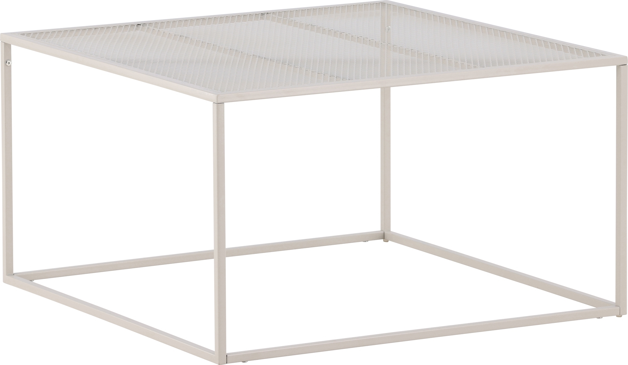 Netz sohvapöytä 80 x 80 cm - beige Netz sohvapöytä 80 x 80 cm - beige