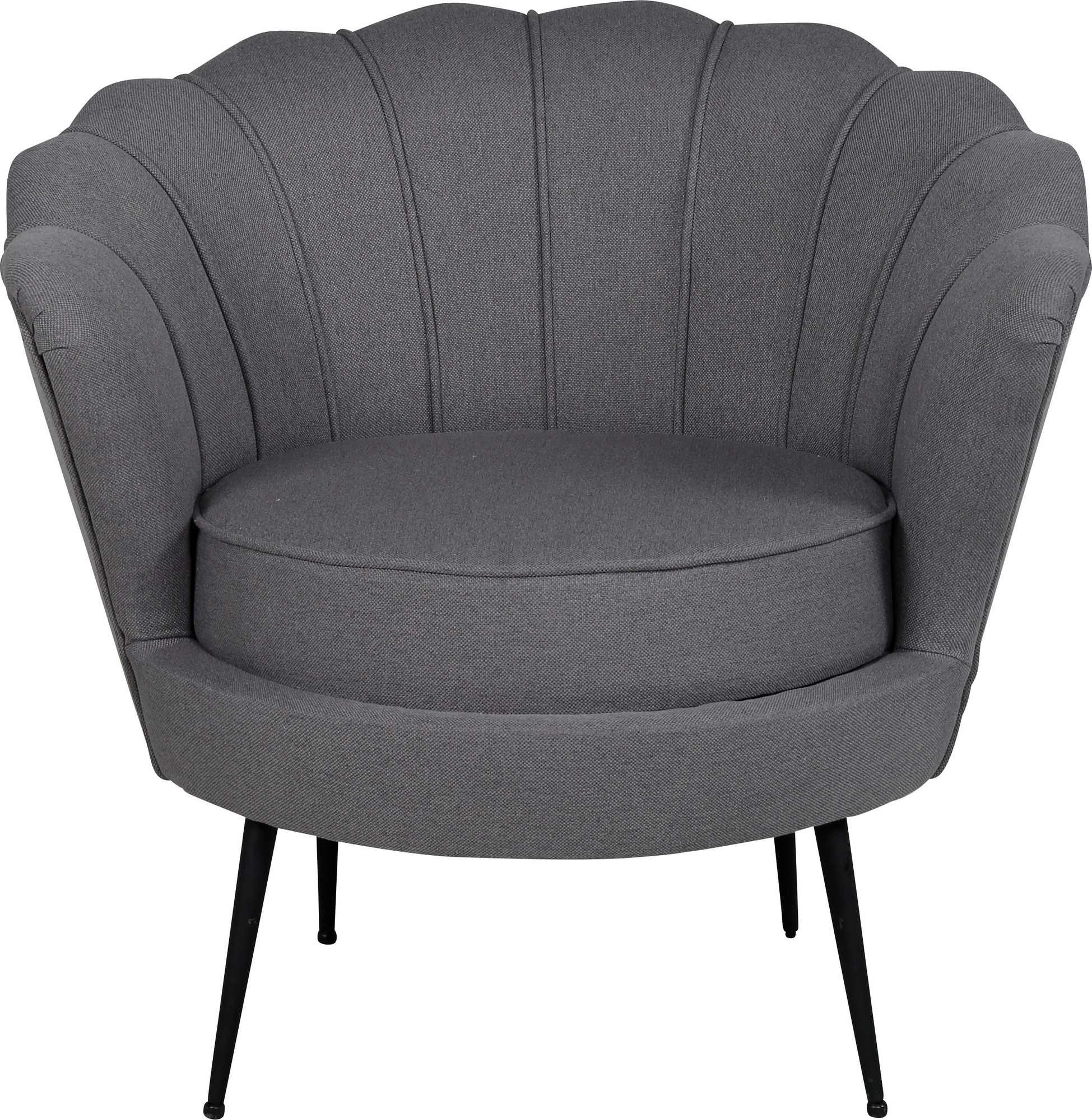 Ballini-nojatuoli - Harmaa kangas Ballini-nojatuoli - Harmaa kangas