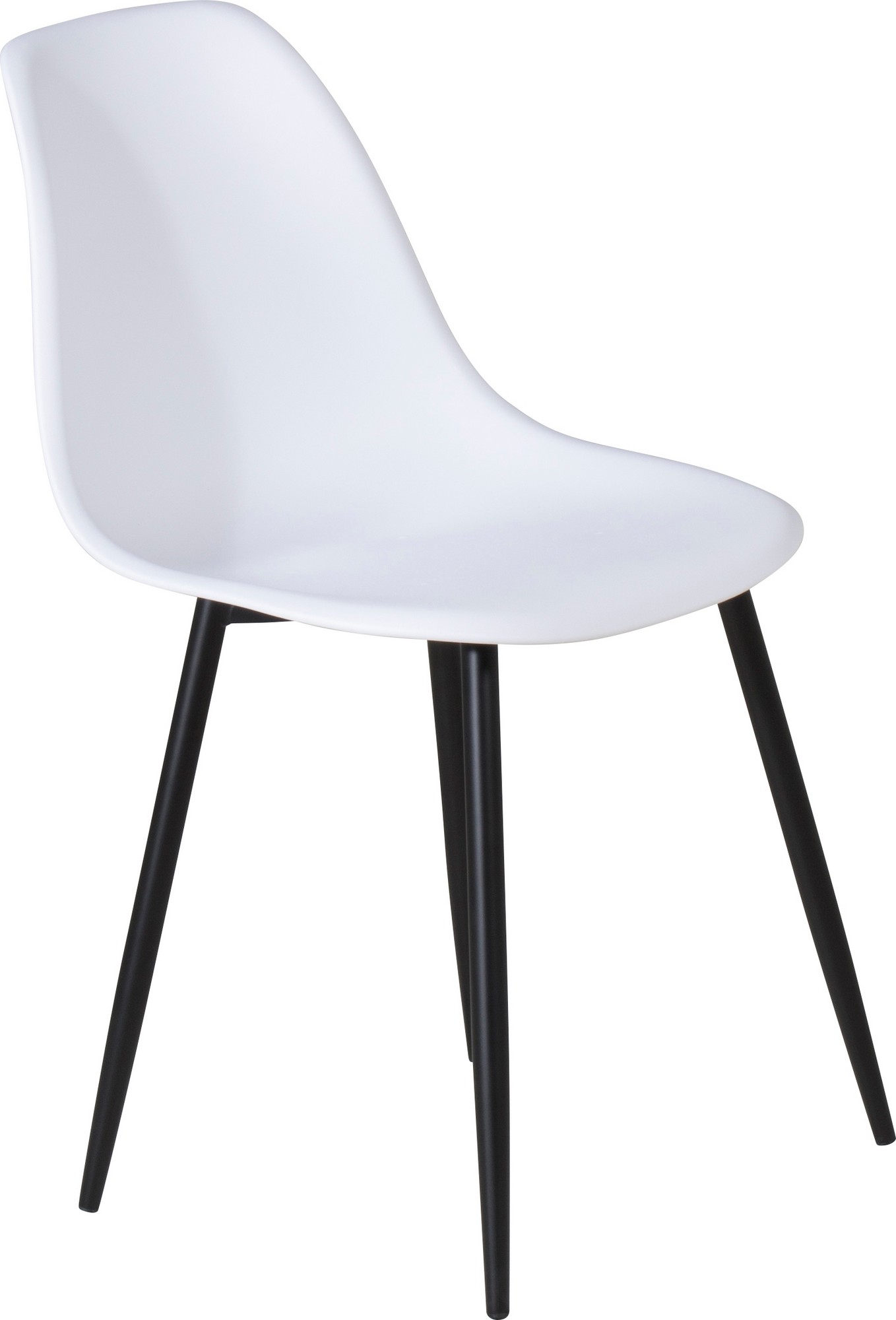 Bridge-ruokailutuoli - Valkoinen muovi