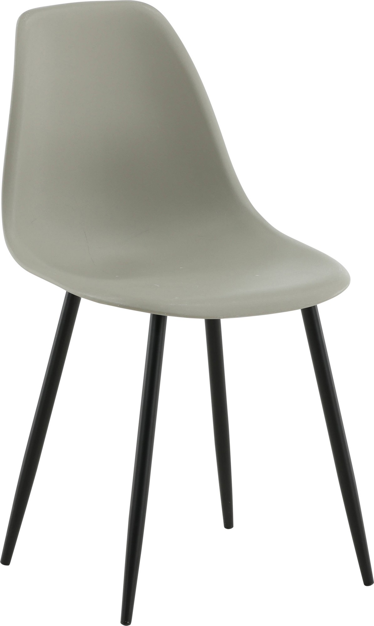 Bridge-ruokailutuoli - Harmaa muovia