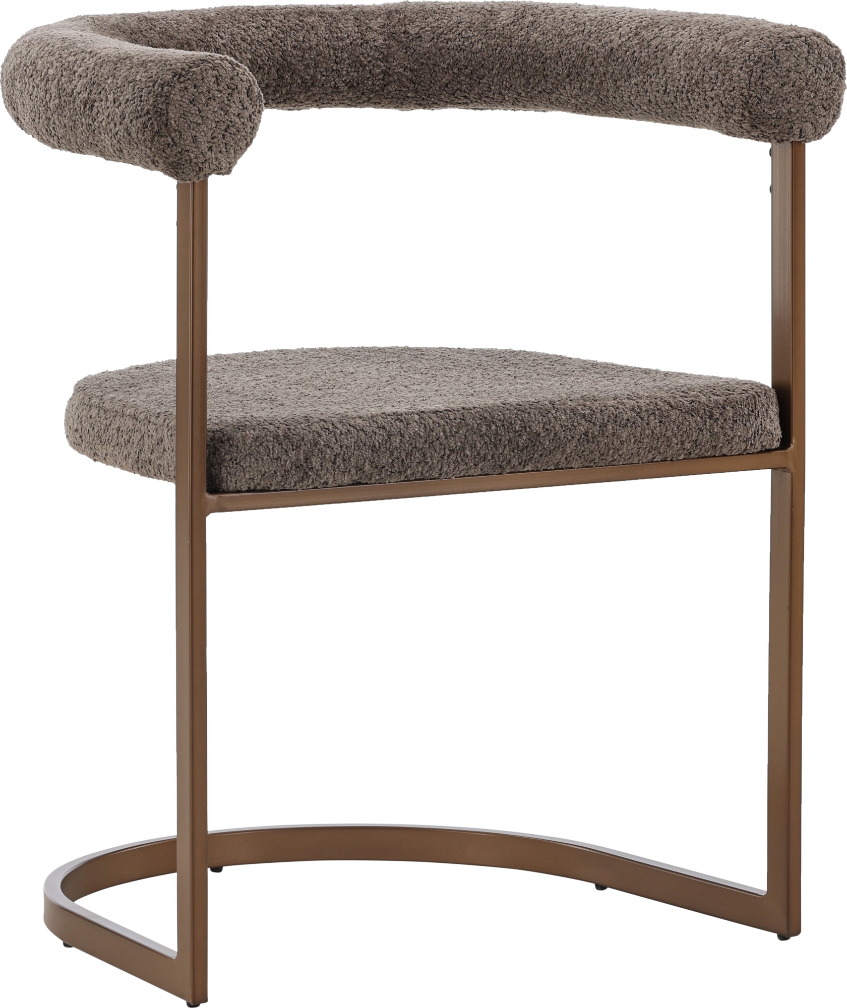 Aamuruokailutuoli - Ruskea boucle Aamuruokailutuoli - Ruskea boucle