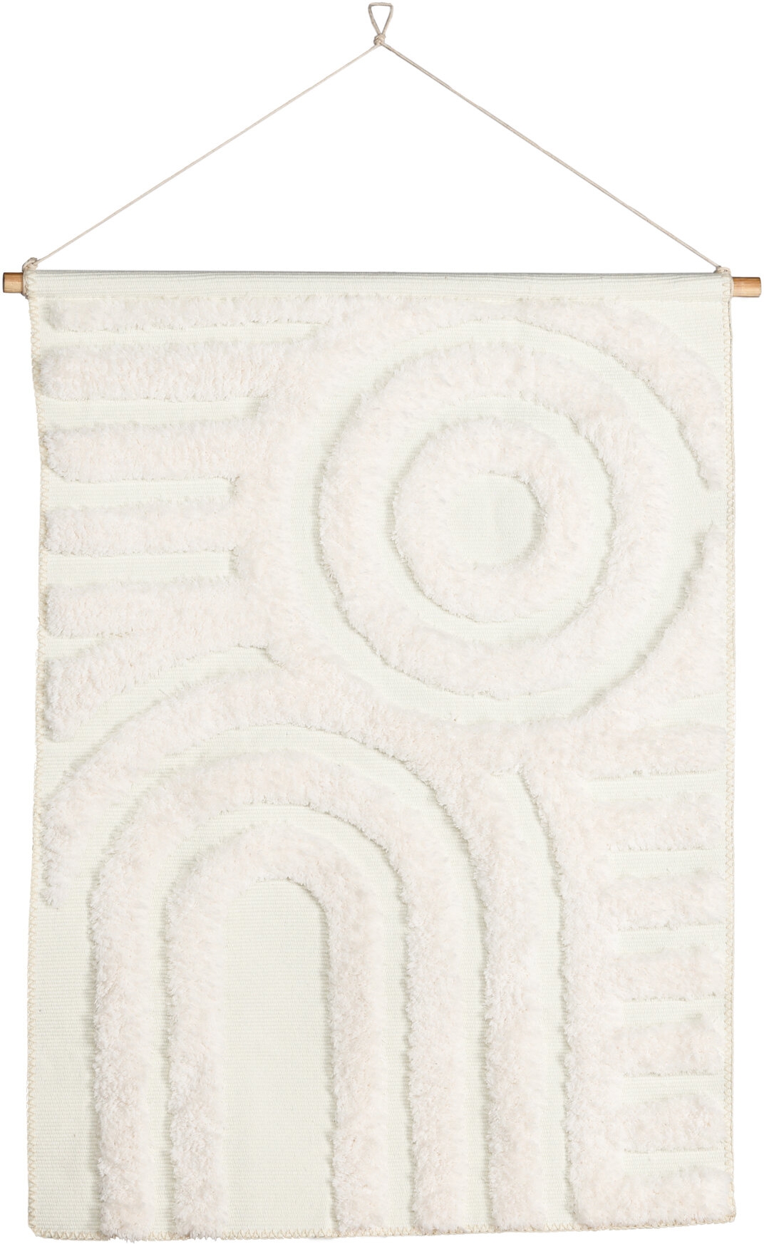 Nikita seinämatto 70 x 100 cm - Valkoinen Nikita seinämatto 70 x 100 cm - Valkoinen