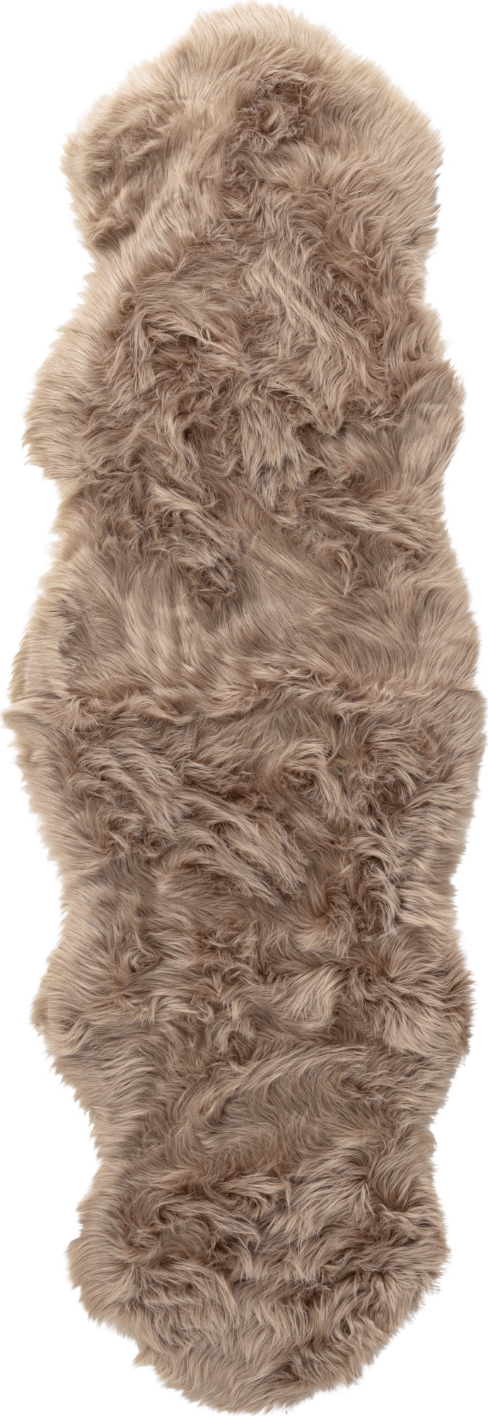 Katy fold 180 x 55 cm - ruskea tekoturkis Katy fold 180 x 55 cm - ruskea tekoturkis